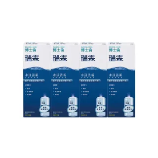 【博士倫】瑞霖水漾清新多效保養液2000ML (500ML X4)(隱形眼鏡藥水 保養液)
