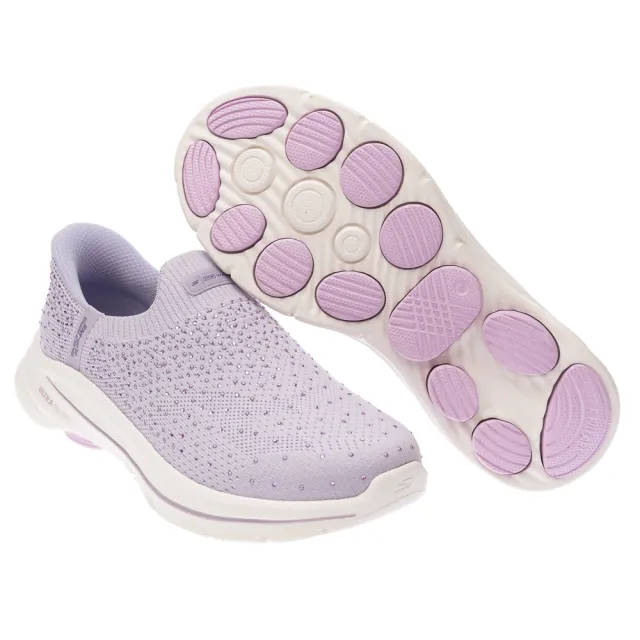【SKECHERS】女鞋 健走系列 健走鞋 瞬穿舒適科技 GO WALK 8 寬楦款(125928WLAV)