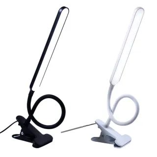【Mr.U 優先生】36CM LED護眼檯燈 可夾式(桌燈 閱讀燈 床頭燈 無閃頻燈 工作燈 美甲燈 USB供電 三色可調)
