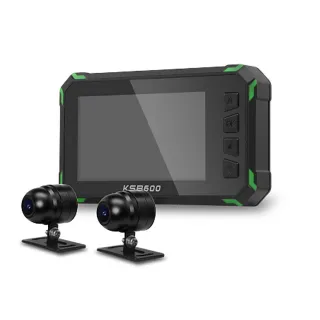 【DOD】KSB600 PRO 煥新版 前後雙錄機車行車記錄器(贈32G)