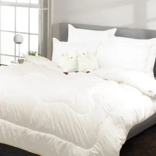 【Prawear 巴麗維亞】台灣製 100%澳洲純羊毛被2.4KG-雙人180*210公分(國際羊毛局認證/防蹣抗菌/暖冬被)