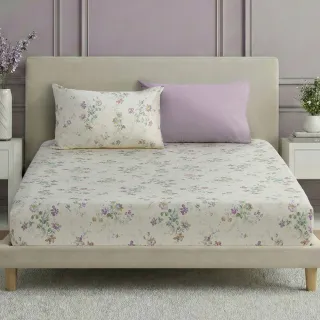 【Tonia Nicole 東妮寢飾】100%精梳棉床包枕套組-雙人均一價(多款任選)