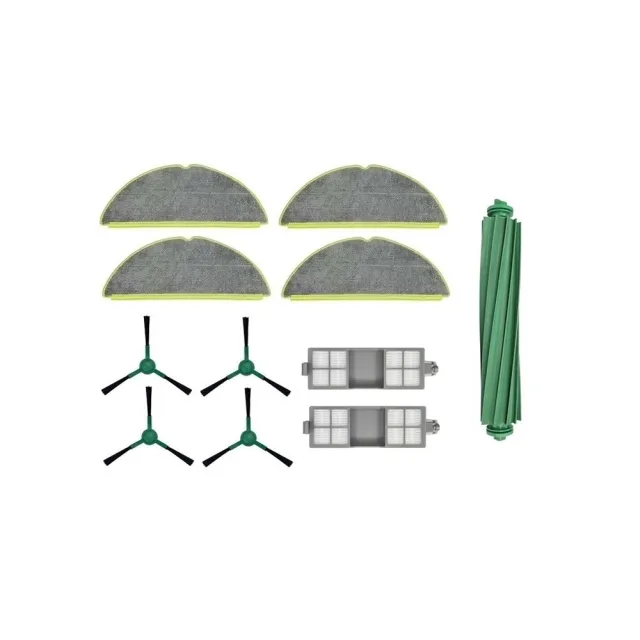 【齊格科技】iRobot Roomba 205 combo 掃拖機器人副廠耗材豪華套餐組(主刷1入+濾網2入+邊刷4入+拖布4片)