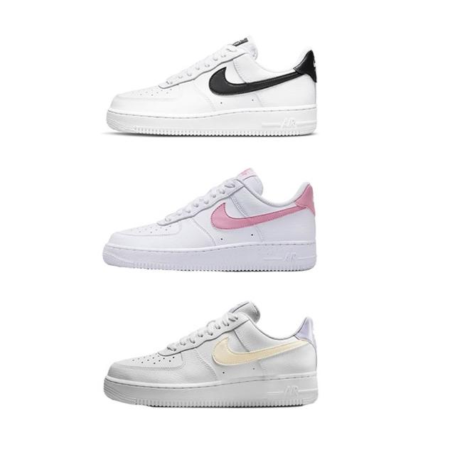 【NIKE 耐吉】運動鞋 休閒鞋 W AIR FORCE 1 07 NEXT NATURE 女鞋 咖白黑紫 低筒 多款(HF9992-100&)