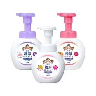 【LION 獅王】趣淨抗菌洗手慕斯 清爽柑橘/清新果香/淡雅花香(250ml)