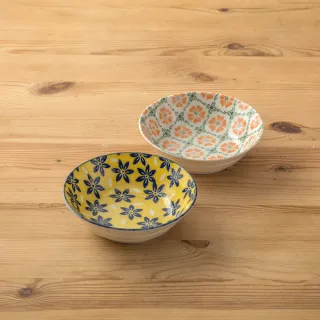 【LohasPottery 陸寶】日本製 美濃燒 Pottery Field 七款花紋 5.3吋小碗(日式陶瓷碗 小菜碗 湯碗)