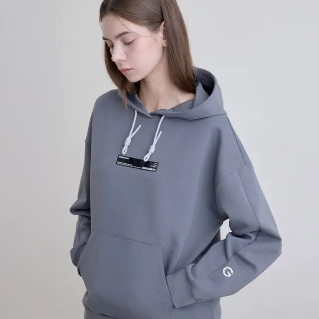 【GIORDANO 佐丹奴】女裝高彈力連帽上衣 Urban Outdoor系列(14 熔岩煙灰)