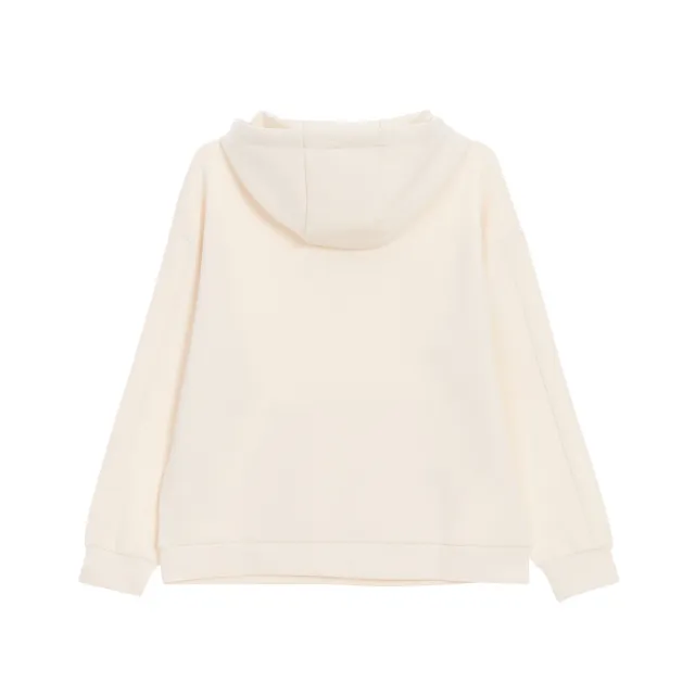 【GIORDANO 佐丹奴】女裝高彈力連帽上衣 Urban Outdoor系列(03 奶白)