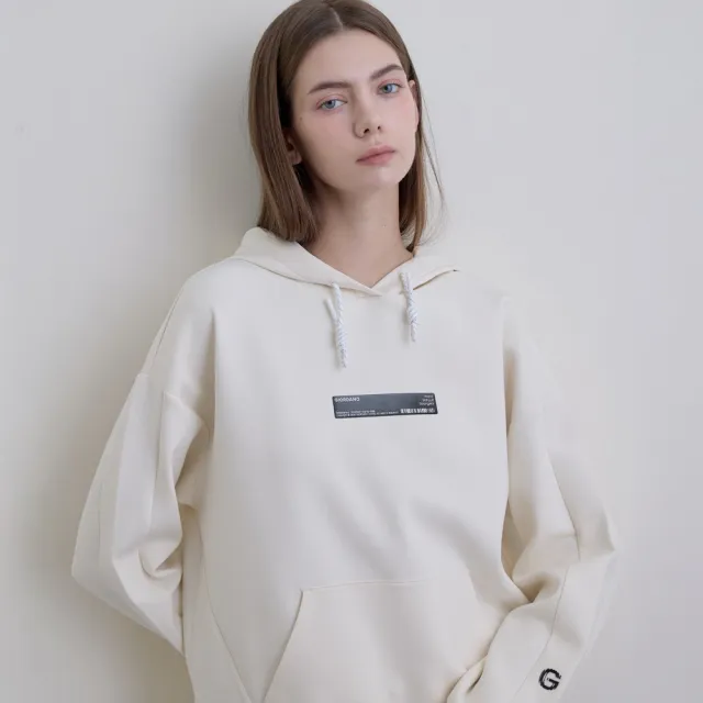 【GIORDANO 佐丹奴】女裝高彈力連帽上衣 Urban Outdoor系列(03 奶白)