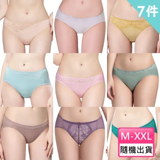 【Swear 思薇爾】7件組尻俏臀美型蕾絲小褲(隨機出貨)