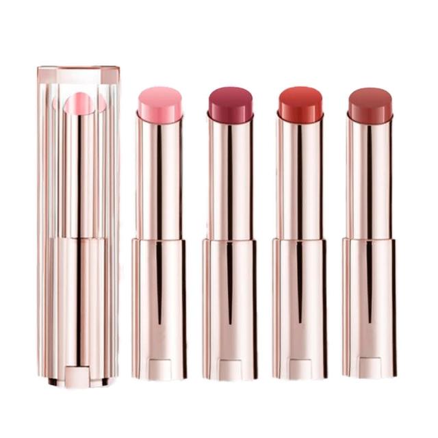 LANCOME蘭蔻推出的唯我玫瑰裸光潤唇膏，以粉色系與祼色系為主調，完美融合玫瑰香氣與潤澤質感，為雙唇帶來柔滑與自然光采。專櫃級護理配方，適合日常使用，輕盈不黏膩，展現優雅魅力。