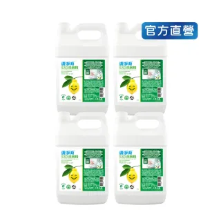 【清淨海】環保洗碗精4000gx4入(溫和配方/天然/可洗奶瓶蔬果/不傷手/全民洗衣精)