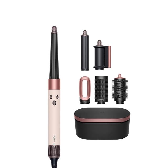 【dyson 戴森】HS08 Airwrap i.d.™ 藍牙多功能造型器/吹風機/捲髮器/捲髮棒(粉霧玫瑰)