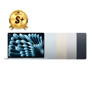 【Apple】S+級福利品 MacBook Air 15.3吋 M4 晶片 10核心CPU 與 10核心GPU 16G 512G SSD(原廠保固中)