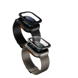 【MAGEASY】Apple Watch Fortiz 藍寶石滿版保護膜(適用最新Ultra 3)