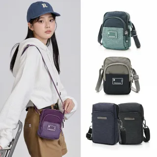 【金安德森】多功能夾層小款側背包/隨身包/手機包(多款任選)