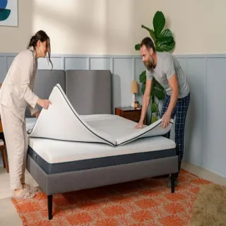 【德國Emma】6公分雙面睡薄床墊 標準單人(德國工藝 專為台灣潮濕悶熱環境設計 6公分軟硬雙面薄墊)