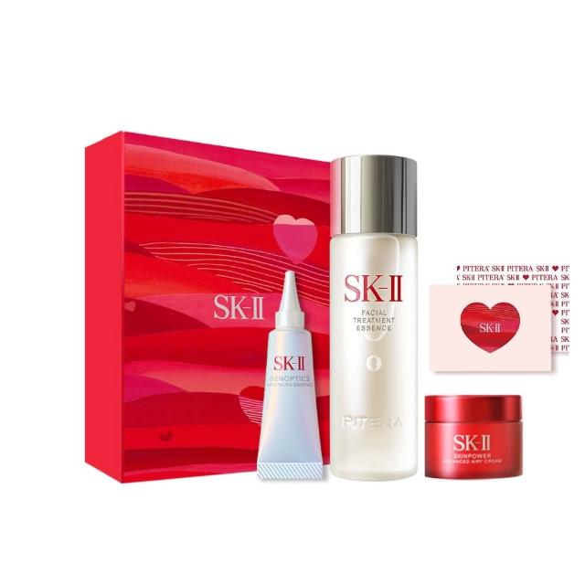 【SK-II】PITERA™晶透奇肌新客組套裝(限量版/青春露75ml+新小燈泡精華10ml+致臻活膚霜15g)