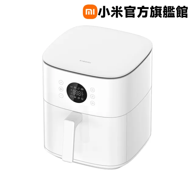 【小米】官方旗艦館 Xiaomi 氣炸鍋 6.5L(白色/黑色)