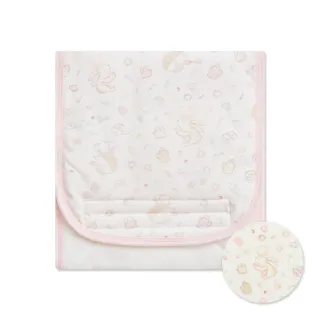 【奇哥】萌兔廚房大肚圍 73x25cm(天絲棉布 嬰兒肚圍 新生兒肚圍 透氣肚圍 寶寶護肚)