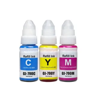【TC】Canon GI-790 C/M/Y 彩色任選 墨水(適 G1010 G2010 G2012 G3010 G3012 G4010 G1000 G2000 G3000)