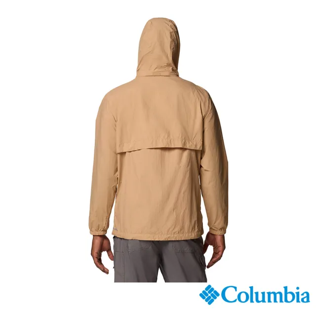 【Columbia 哥倫比亞】男款-超防曬UPF50防潑水風衣(多色任選)