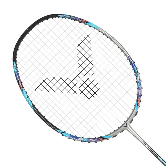 【VICTOR 勝利體育】突擊THRUSTER 羽球拍 4U/5U(TK-HAWK PRO S/J 太空銀/萱草紫)