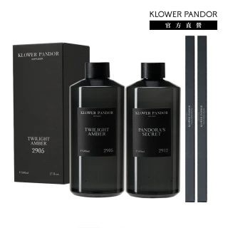 【KLOWER PANDOR】KP記憶香氛 沉浸式空間擴香補充瓶/包500ml-2入組(多款任選)