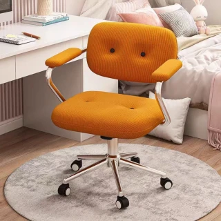 【新川】電腦椅(家用舒適 久坐靠背椅 化妝椅 宿舍學習椅 轉椅)