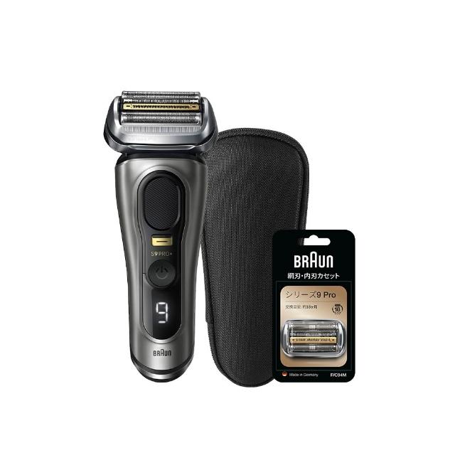 【德國百靈BRAUN】9系列PRO+ 諧震音波電鬍刀9515s(超值組合)