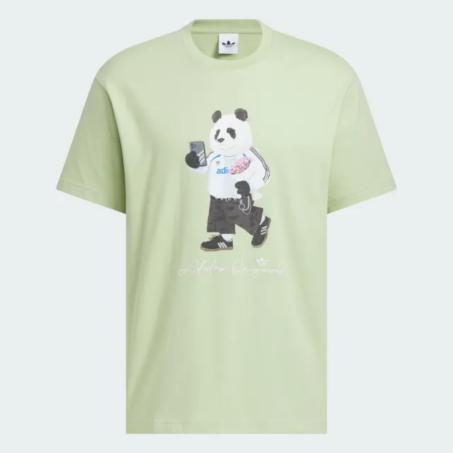 【adidas 愛迪達】熊貓短袖上衣 T恤 男/女 - Originals IB7068