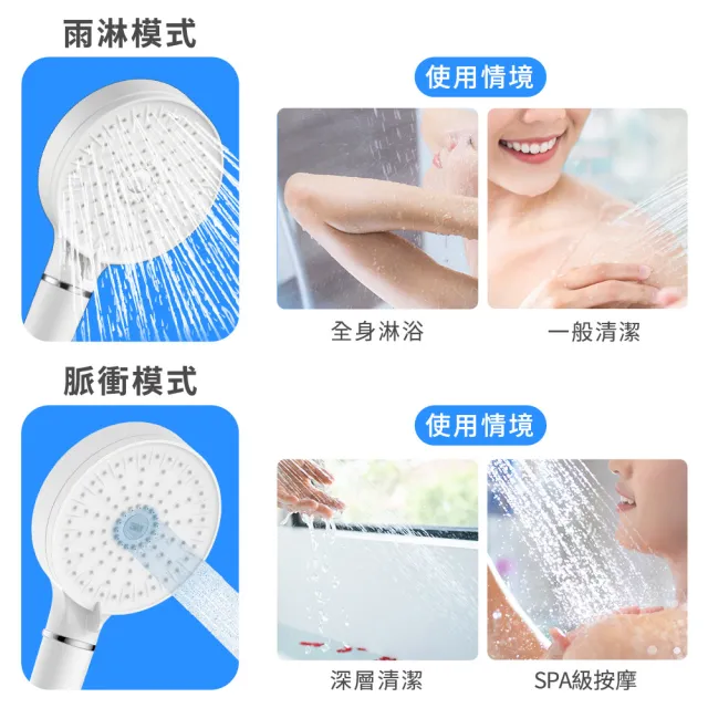 【3M】3M ShowerCare SF500除氯蓮蓬頭(加大花灑面積/加壓出水孔/兩段出水模式/省水)