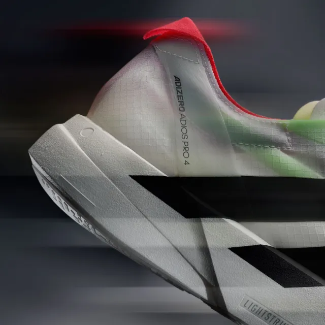 【adidas 愛迪達】ADIZERO ADIOS PRO 4 跑鞋 慢跑鞋 運動鞋 男鞋 JR1094