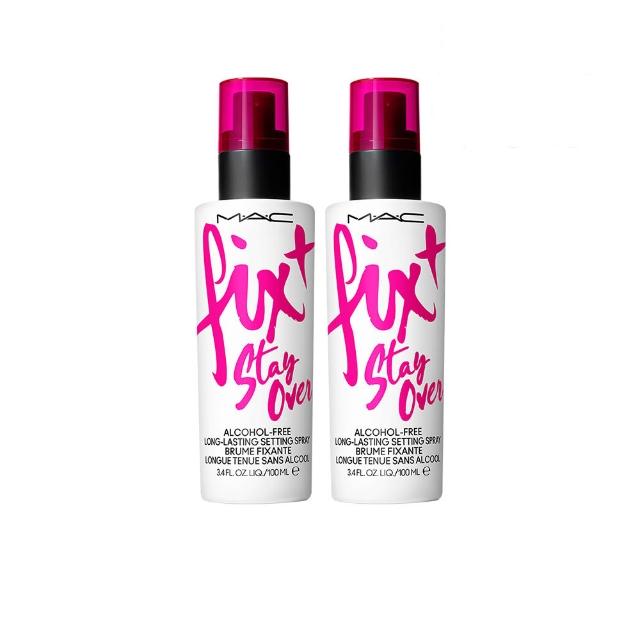 【M.A.C】超持妝零暗沉定妝噴霧2入超值組(超持妝零暗沉定妝噴霧100mlx2)