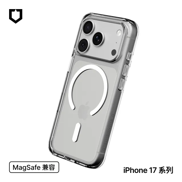 【RHINOSHIELD 犀牛盾】iPhone 17/Air/17 Pro/17 Pro Max Clear MagSafe兼容 抗黃化透明防摔磁吸手機殼