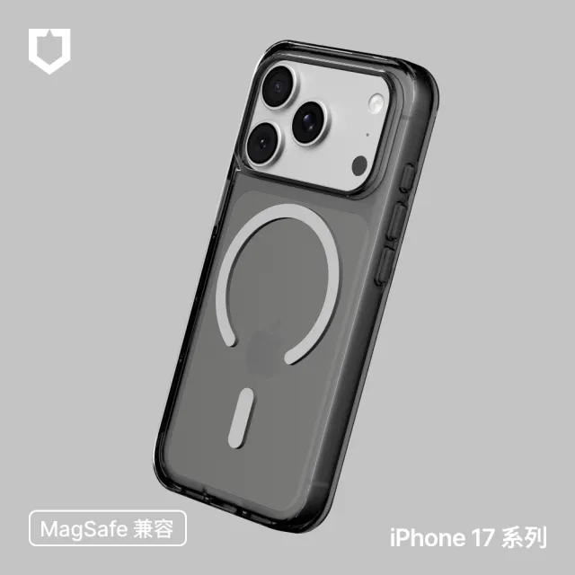 【RHINOSHIELD 犀牛盾】iPhone 17/Air/17 Pro/17 Pro Max Clear MagSafe兼容 抗黃化透明防摔磁吸手機殼