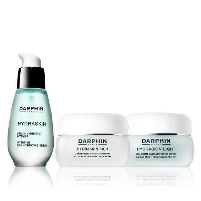 【DARPHIN 朵法】活水保濕雙星組(活水保濕深層滲透精華液 30ml+乳霜 50ml)