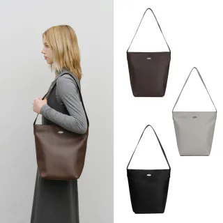 【MARITHE FRANCOIS GIRBAUD】官方旗艦 常規LOGO飾釦皮革水桶包 MFG(多款任選)