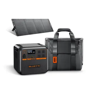 【BLUETTI】1800W 電吉拉行動電站 + 200W太陽能板 + 收納包(全套組)