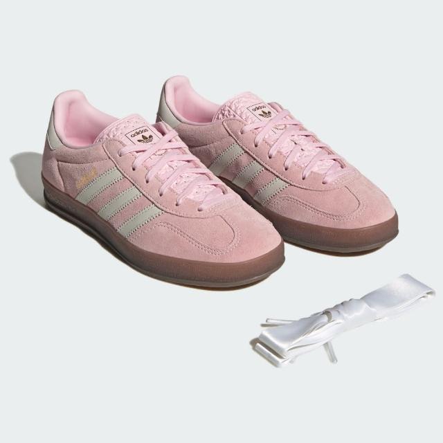 【adidas 愛迪達】GAZELLE INDOOR 運動休閒鞋 德訓鞋 滑板 復古 女鞋 - Originals JI2716