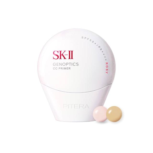 【SK-II官方直營】光蘊輕透CC霜30g(自然膚或玫瑰粉/全新五合一/防曬小白球/SPF50/雙11)