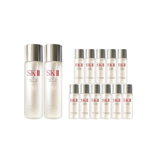 【SK-II官方直營】青春露230ml禮盒雙入組(抗衰保濕精華液優惠套組/臉部保養/雙11限定)