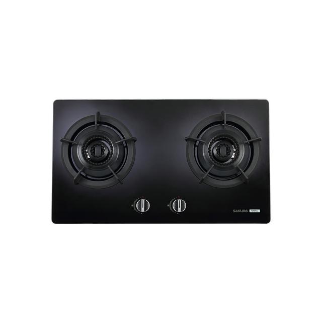 【SAKURA 櫻花】雙內焰二口檯面爐(G2721G原廠安裝)