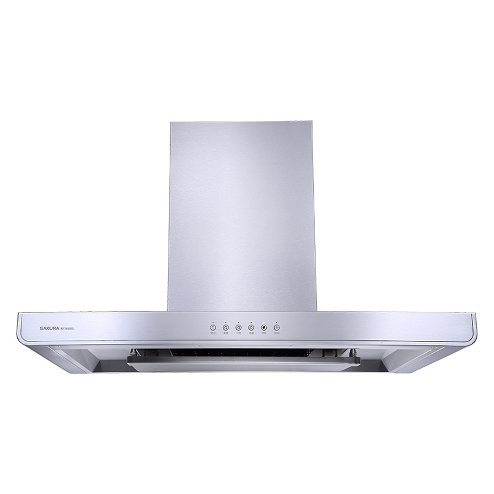【SAKURA 櫻花】環吸系列_歐化除油煙機_90CM(R7765SXL_原廠保固原廠基本安裝)