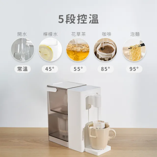 【Kolin 歌林】超濾瞬熱開飲機KWF-MN03LC(飲水機/附贈一顆濾心)