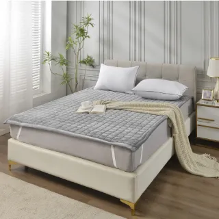 【JAROI】韓系寶寶絨抗菌保暖床墊(單人/雙人/雙人加大)