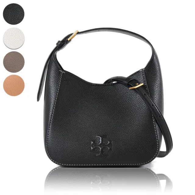 【TORY BURCH】THEA 荔枝紋磁釦手提/斜背二用包-小(新款任選)