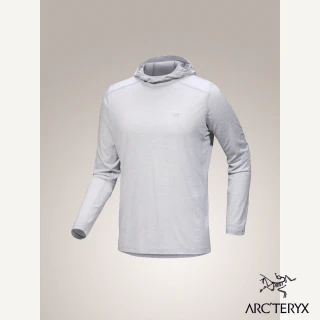 【Arcteryx 始祖鳥官方直營】男 Ionia 羊毛長袖套頭衫(沉靜雜灰)