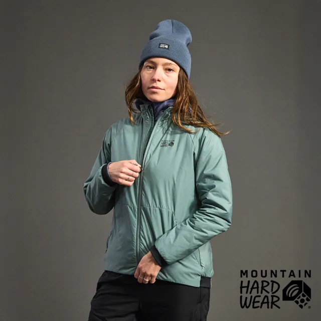 【Mountain Hardwear】Kor Alloy Jacket W 透氣保暖化纖立領外套 女款 鼠尾草藍 #2128761