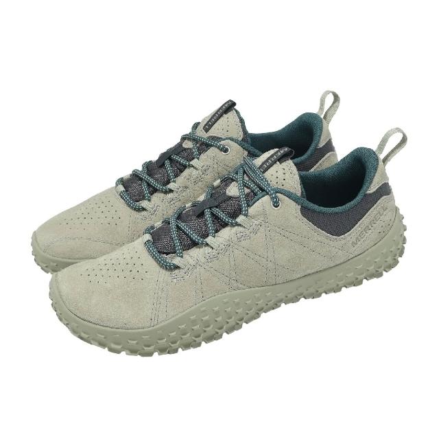 【MERRELL】休閒鞋 Wrapt 男鞋 岩石灰 麂皮 抓地 戶外 山系(ML007405)